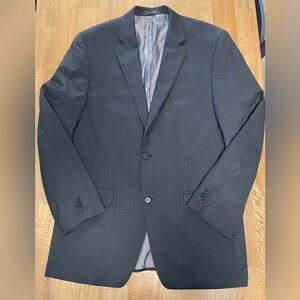 MICHAEL KORS Dark Charcoal Grey Men's Blazer sz42L HoCo Prom Formal Frat